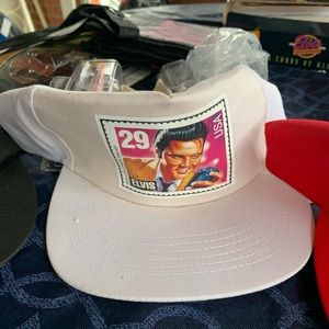 1992 Elvis Stamp baseball caps